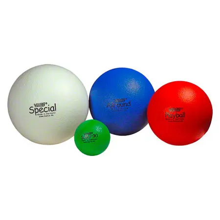 VOLLEY Schaumstoffball mit Elefantenhaut,  9 cm, grn