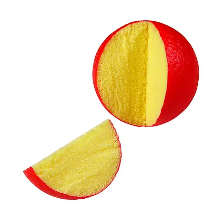 VOLLEY Schaumstoffball mit Elefantenhaut,  9 cm, grn