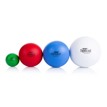 VOLLEY Schaumstoffball mit Elefantenhaut,  9 cm, grn