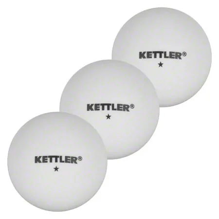 KETTLER Tischtennisblle Outdoor,  40 mm, 3 Stck