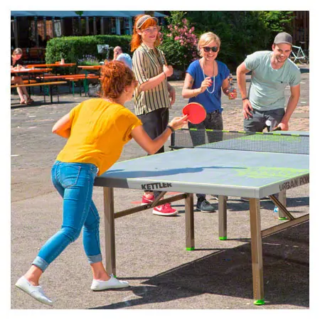 KETTLER Tischtennisschlger-Set Match: 2 Tischtennisschlger + 3 Tischtennisblle