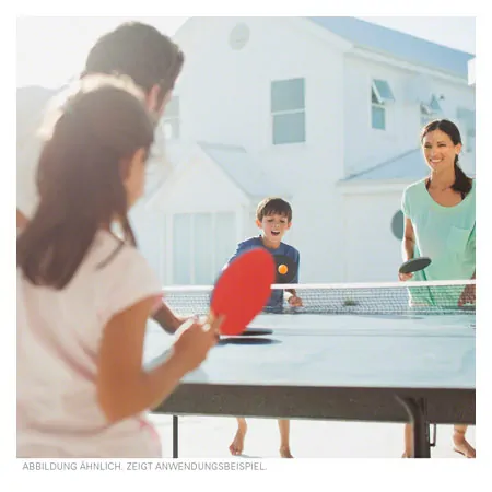 JOOLA Tischtennis-Set FAMILY Advanced, 4 TT-Schlger + 8 TT-Blle