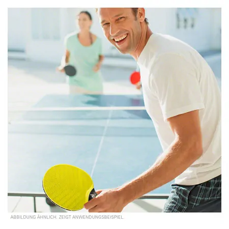 JOOLA Tischtennis-Set VIVID OUTDOOR, 2 TT-Schlger + 3 TT-Blle