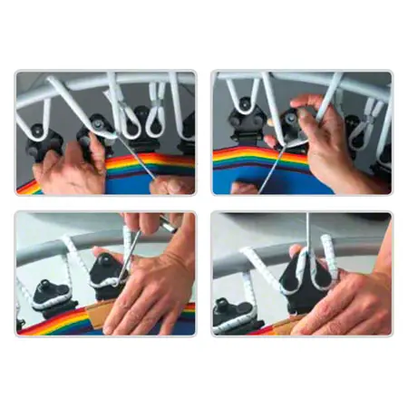 Spannwerkzeug fr Vario Trampoline