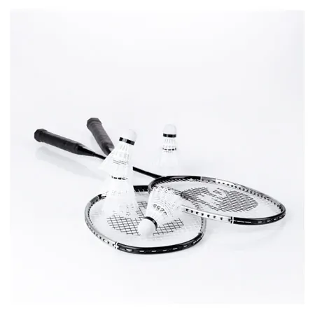 Badminton-Set Exklusiv, 2 Schl�ger 66 cm + 6 Federb�lle