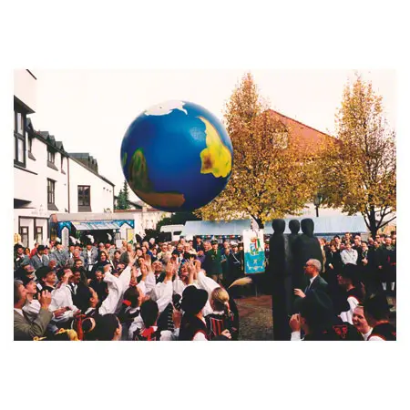 TOGU Erdball mit Schablonierung,  200 cm