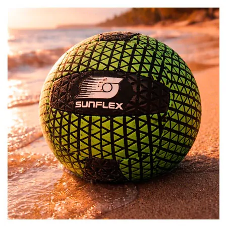 SUNFLEX Beach- und Funball NeoGrip, Neongr�n, Gr��e 2