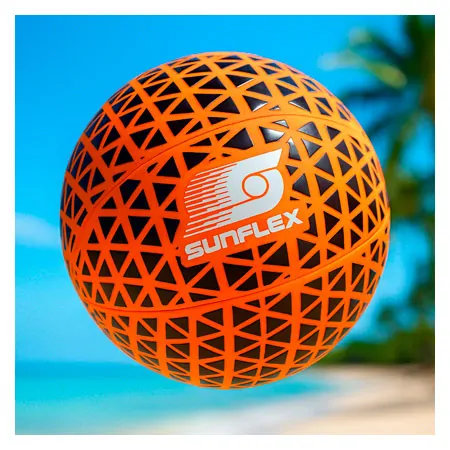 sunflex Basketball NeoGrip, Orange/Schwarz, Gr��e 5