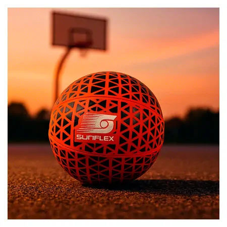 sunflex Basketball NeoGrip, Orange/Schwarz, Gr��e 5