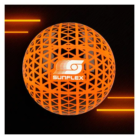 sunflex Basketball NeoGrip, Orange/Schwarz, Gr��e 5