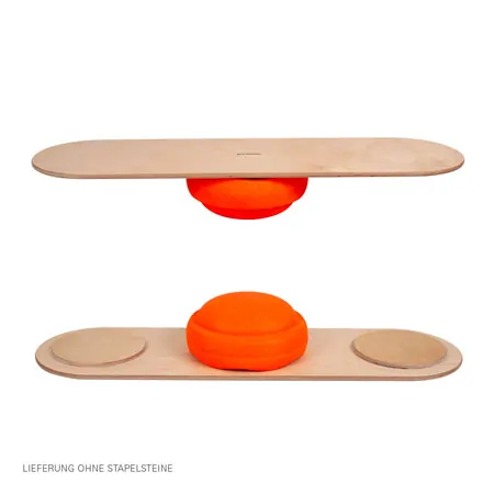 Wippbrett fr Stapelbaustein, L x B x H 90 x 28 x 2,2cm