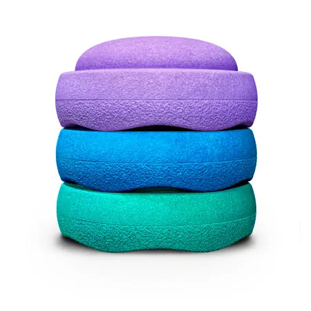 Stapelstein Set, original cool classic, 3 Stapelsteine, 1x lila, 1x gr�n, 1x blau
