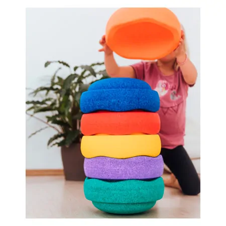 Stapelstein RAINBOW Set classic, 6 Stapelsteine