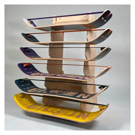 GIBBON Giboard-Set Aufbewahrungstnder + 6 Giboards, 7-tlg.