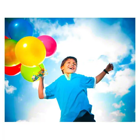 Luftballons in Klarsichtdose, 100 Stck,  15 cm