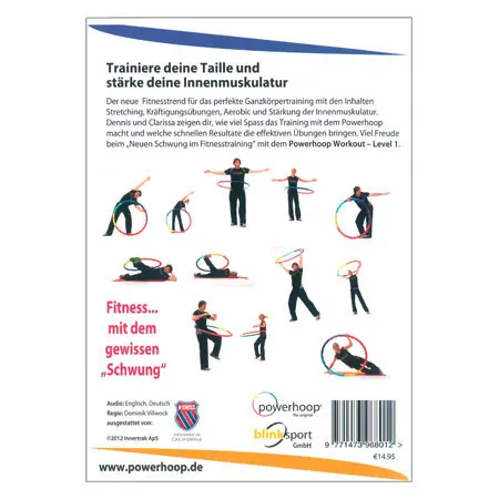 DVD Powerhoop, 25 min.