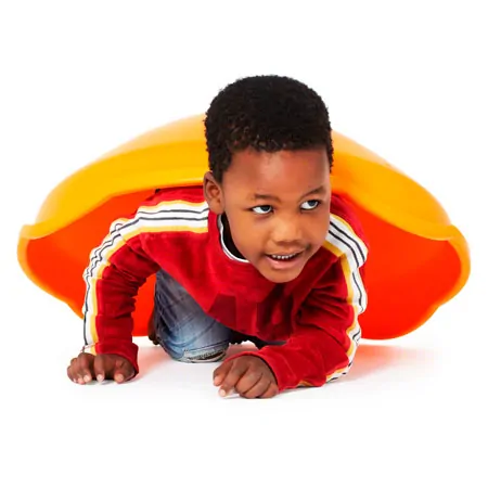 Gonge Spielkreisel-Set, 2-tlg. Mini Top, orange + Kissen