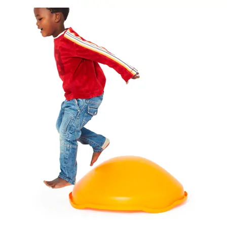 Gonge Spielkreisel-Set, 2-tlg. Mini Top, orange + Kissen