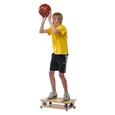 Federbrett 50 fr Kinder, LxB 60x35 cm, bis 70 kg