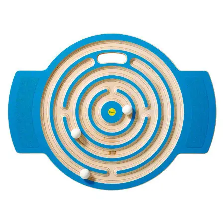Trackboard Labyrinth mit 3 Kugeln