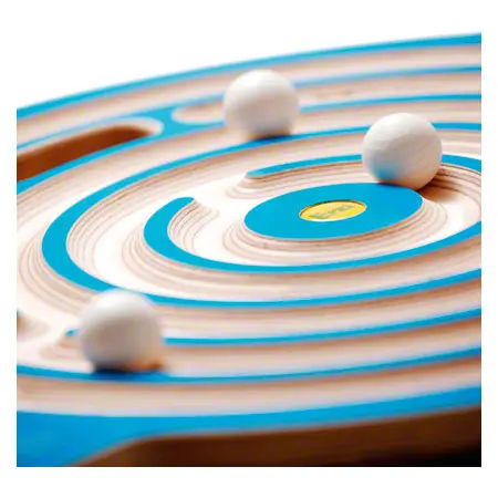 Trackboard Labyrinth mit 3 Kugeln