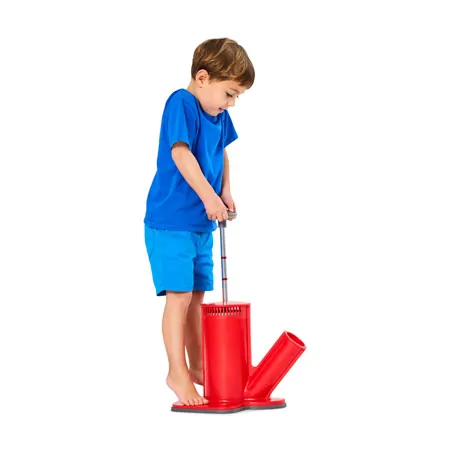 Gonge Ballwerfer mit 5 B�llen f�r Kinder