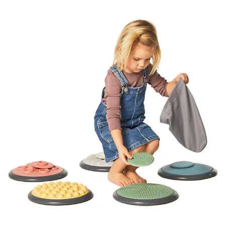 Gonge Hgelkuppen-Set Nordic + Taktile Scheiben-Set Nordic, 13-tlg.