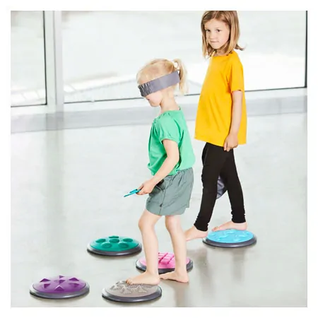 Gonge Taktile Scheiben-Set 2, 12-tlg.: 5x gro  27 cm + 5x klein  11 cm