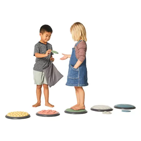 Gonge Taktile Scheiben-Set Nordic: 5x gro + 5x klein