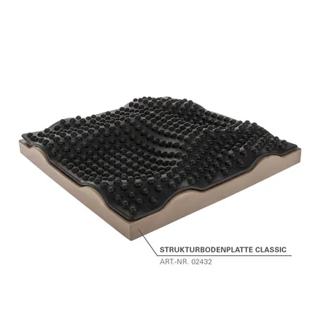sensa moor 3D Reflex weich, Auflage fr sensa Platte, schwarz