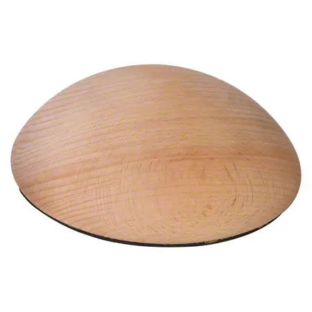 Balancier-Halbkugel aus Massivholz,  14x5 cm, Stck