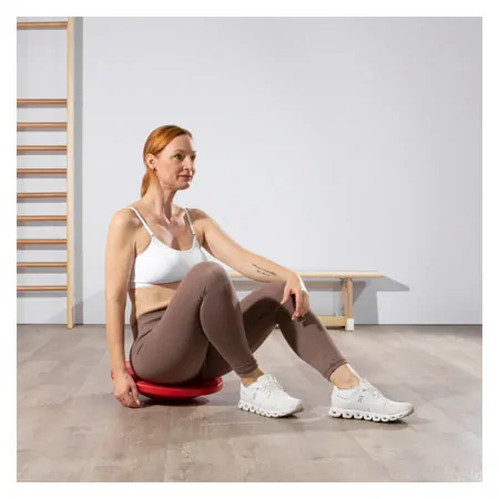 GymTop Balancekreisel Kunststoff,  41 cm, rot
