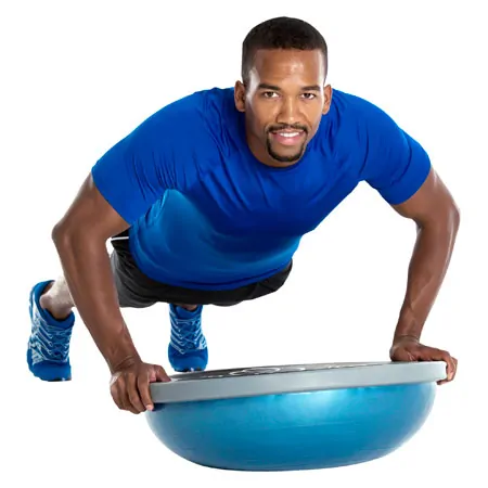 BOSU Ball Balancetrainer Pro,  65 cm, blau