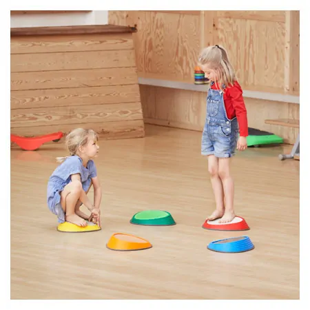 Gonge Taktile Fluss-Steine 5-er Set