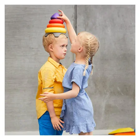 Gonge Balancespiel Clownshut  14,5 cm x 18 cm