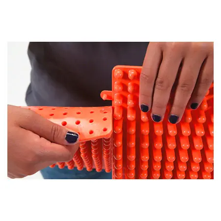 GYMNIC Fumassagematte Bene-Feet Mat, 2-tlg., 23x28x4 cm