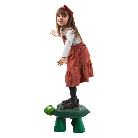 Turnturtle mit grnem Panzer
