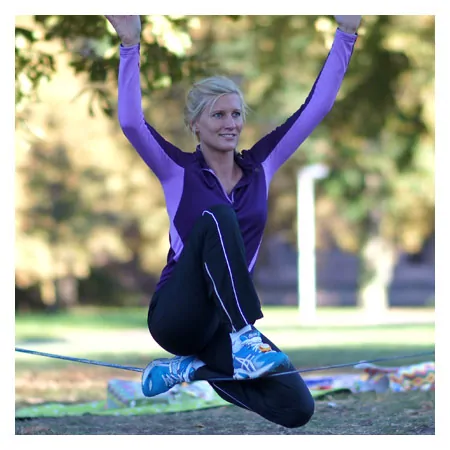 GIBBON Slackline Funline Treewear-Set 15 m