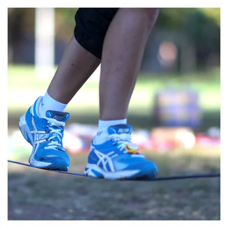 GIBBON Slackline Funline Treewear-Set 15 m