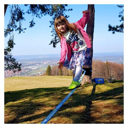 GIBBON Slackline Funline Treewear-Set 15 m