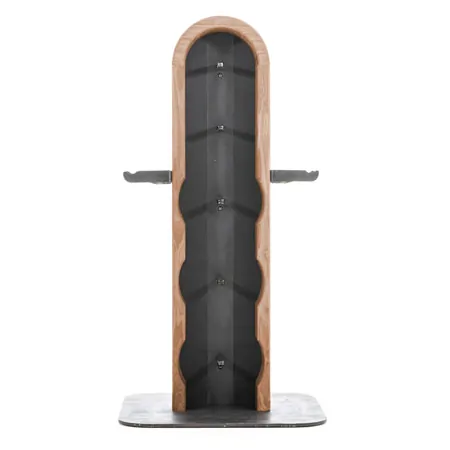 NOHrD WeightPlate Tower 2x Kurzhanteln, 1x Langhantel 20x Hantelscheiben, Esche