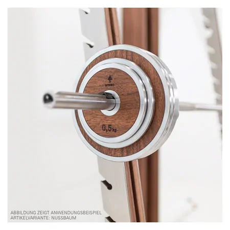 NOHRD SquatRack ausklappbare Hantelablage Shadow