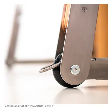 NOHRD SquatRack ausklappbare Hantelablage Nussbaum