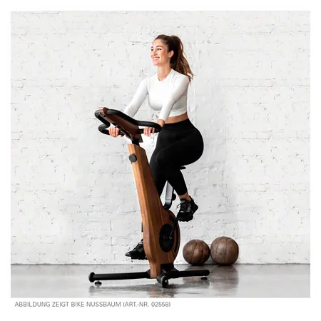 NOHrD Bike-Fahrradergometer, Nussbaum
