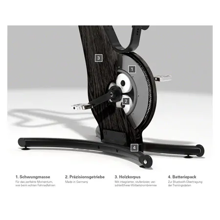 NOHrD Bike-Fahrradergometer, Shadow