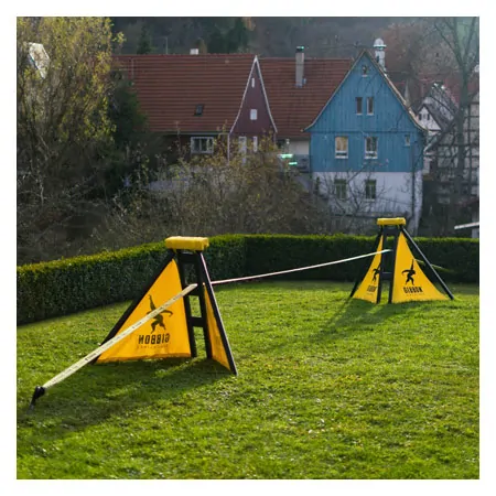 GIBBON Independence Kit Classic, Slackline-Garten-Set, 6-tlg