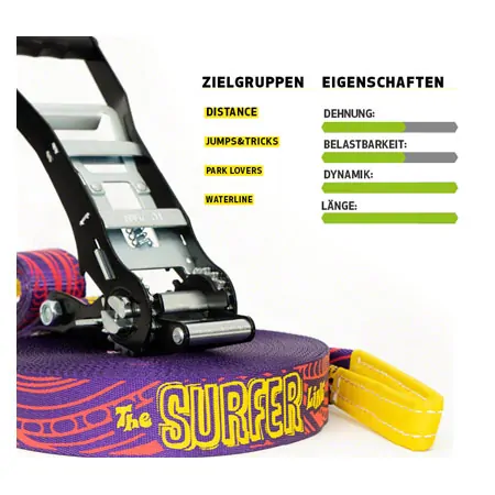 GIBBON Surferline Treewear-Set, 30 m