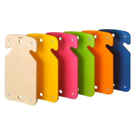 Pedalo Rollbrett Safety-Set, 13-tlg., 12 Rollbretter + 1 Stapelvorrichtung