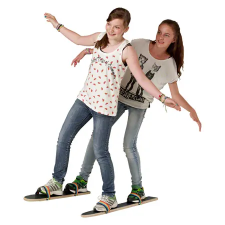 Pedalo Sommerski mit Fuschlaufe fr 2 Personen Lnge 80 cm