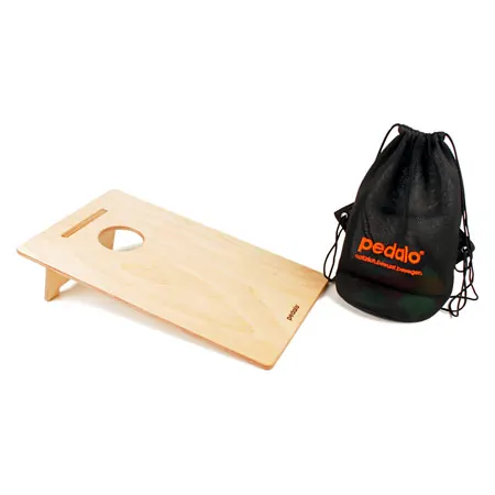 Pedalo Cornhole-Set Kids, 12-tlg., 1xCornhole-Brett, 10xWurfs�ckchen, 1xMesh-Beutel